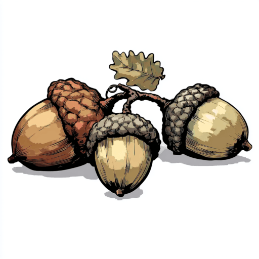 Giant Oak Acorns
